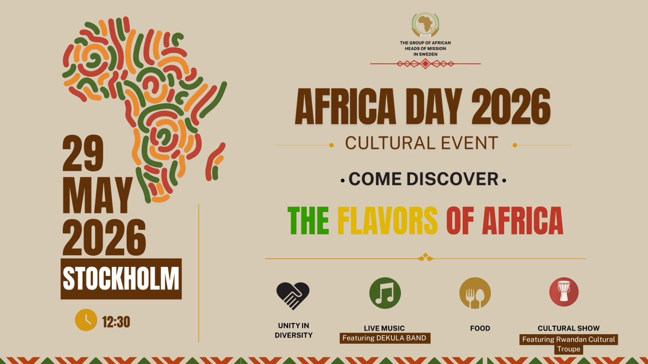 Africa Day 2026 Cultural Event flyer